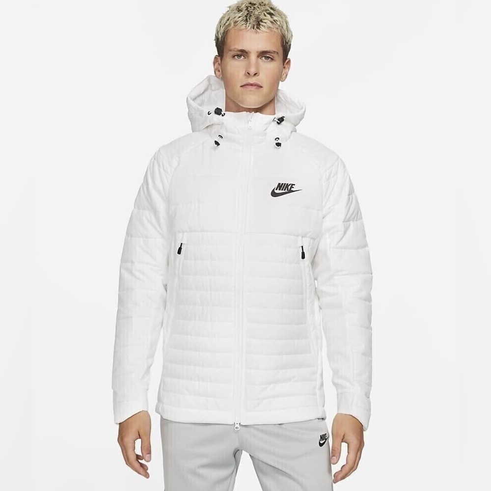 COPY - DM1794-100 - Nike Sportswear Down Fill Jacket White/Black - XL
